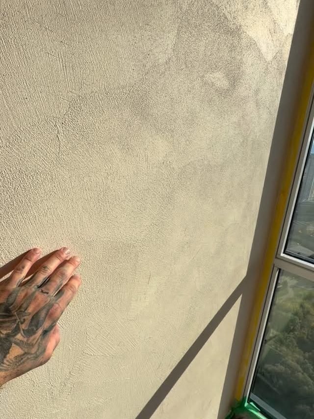 Venetian plaster by Elite Walls, Condo accent wall