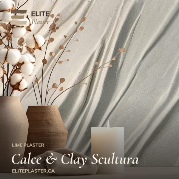 Calce & Clay Scultura: Textured Lime Plaster branded hero