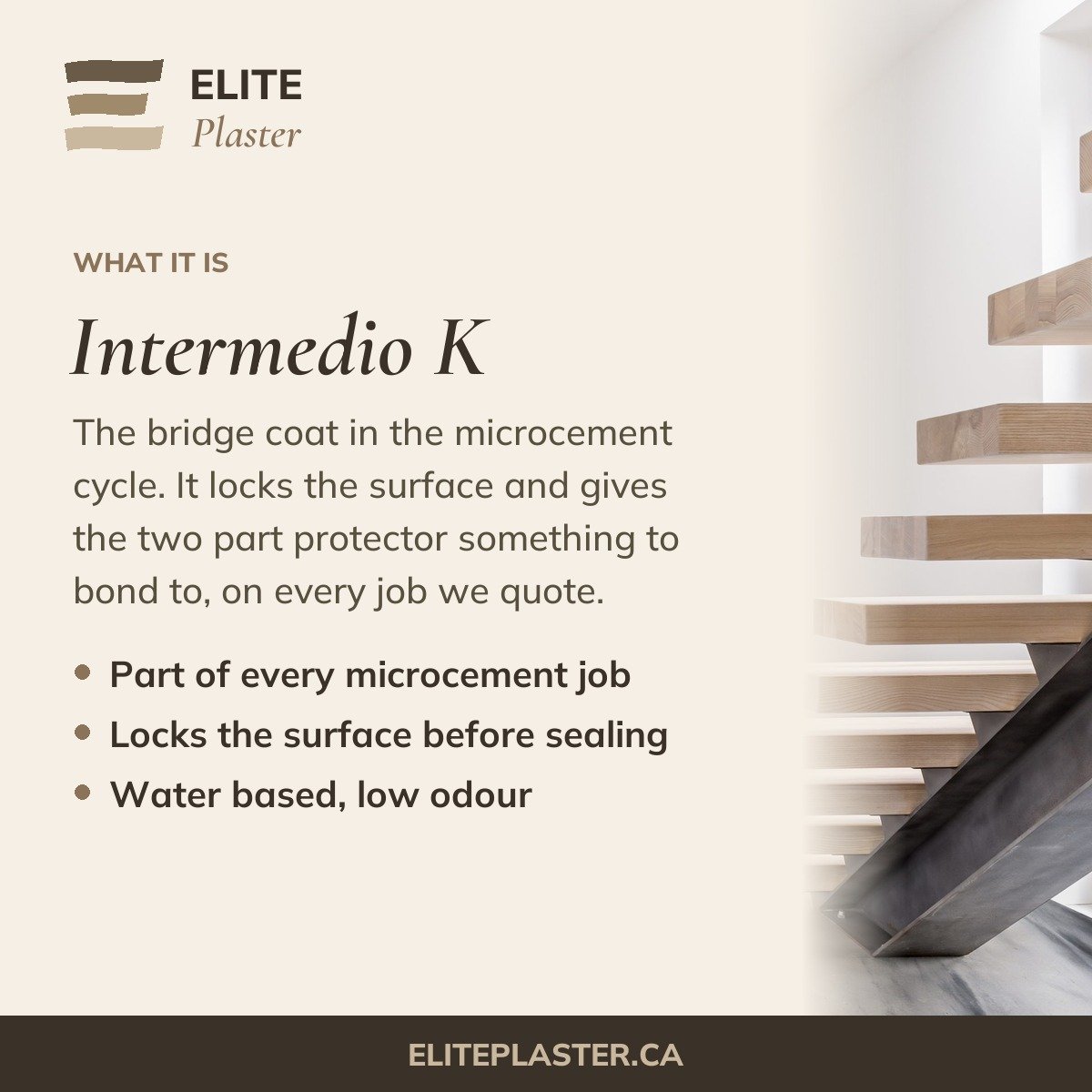 Intermedio K: Microcement Bonding Primer about card