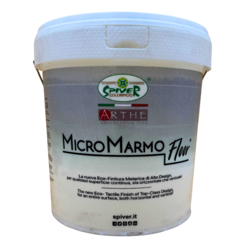 MicroMarmo floor microcement bucket